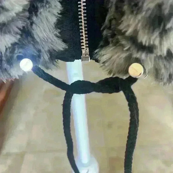 Lucky Brand Black and White Teddy Jacket - Picture 6 of 10